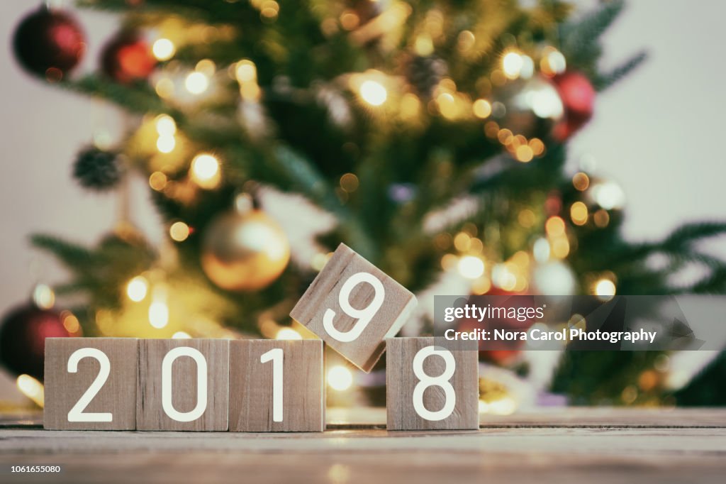 New Year 2019 Concept