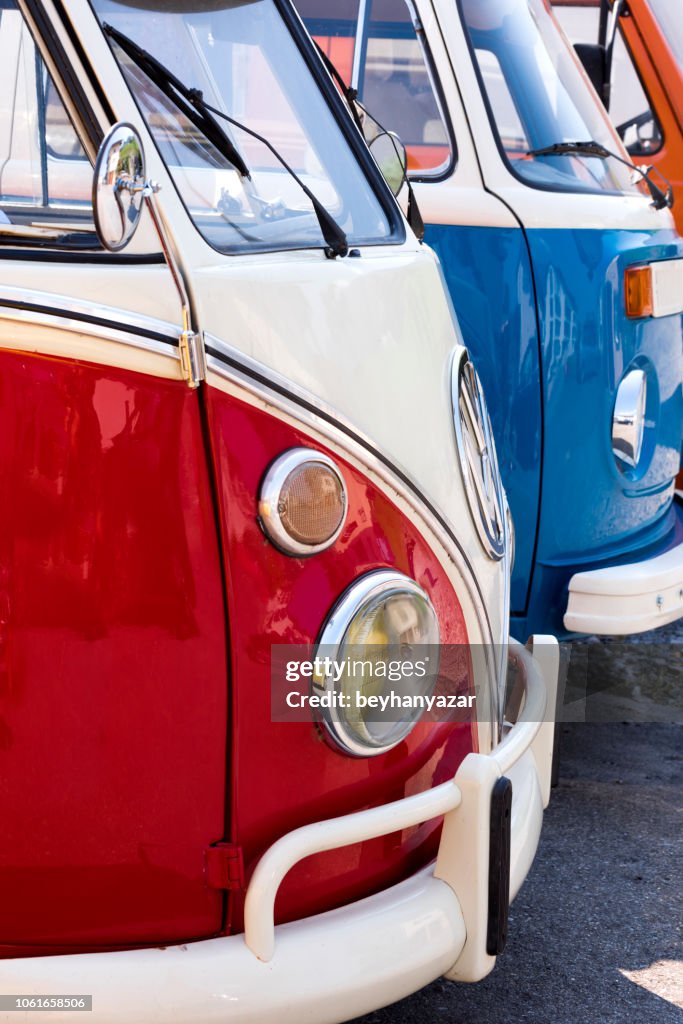 Vintage Volkswagen cars