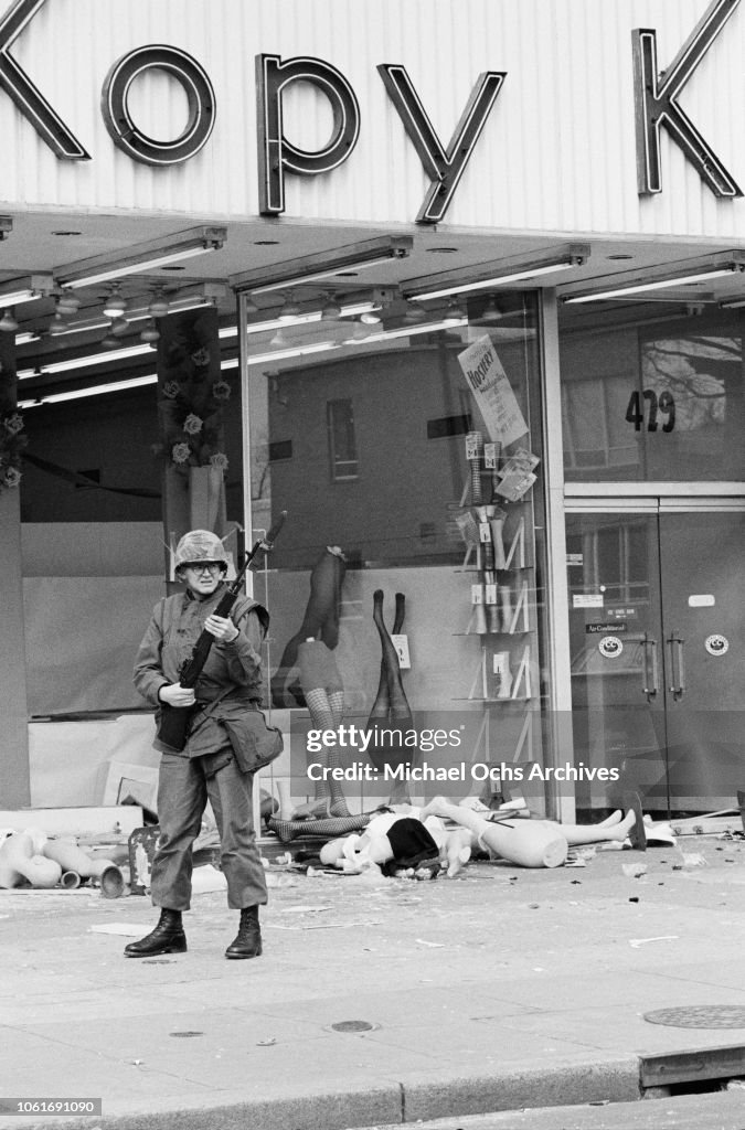 King Riots 1968 The army are called out to deal with riots in Washington, DC,... News ...