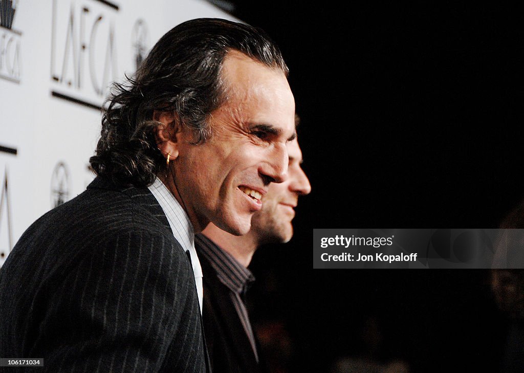 Actor Day Actor Daniel Day-Lewis arrives to The 33rd Annual Los Angeles Film ...