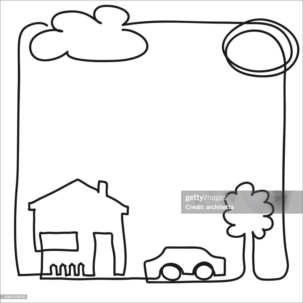 House exterior background