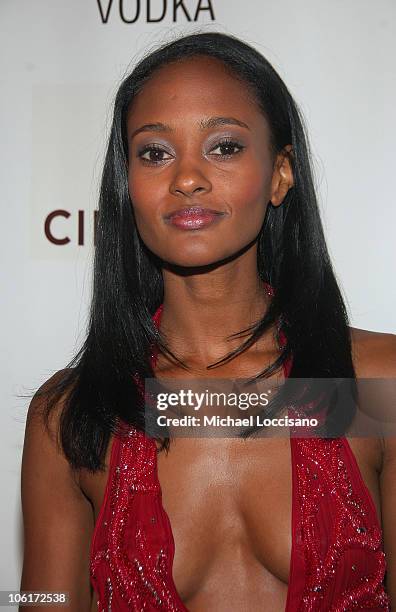 Actress Nicole Fiscella arrives to Roberto Cavalli's Halloween Party at Cipriani 42nd Street in New York City on October 31, 2007.