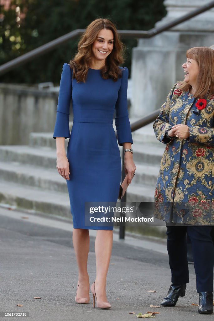 The Duchess Of Cambridge Visits The Imperial War Museum