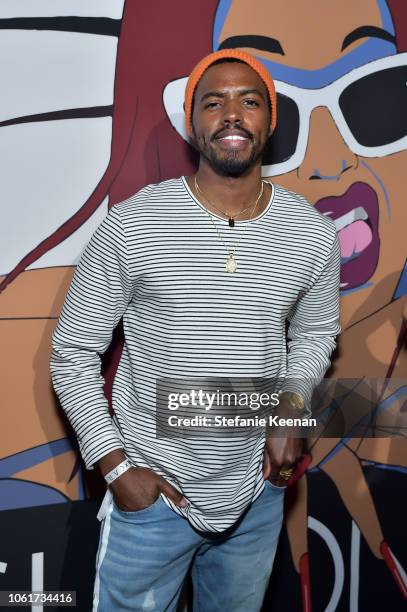 Lawrence H. Robinson attends the Fashion Nova x Cardi B Collaboration Launch Event at Boulevard3 on November 14, 2018 in Hollywood, California.