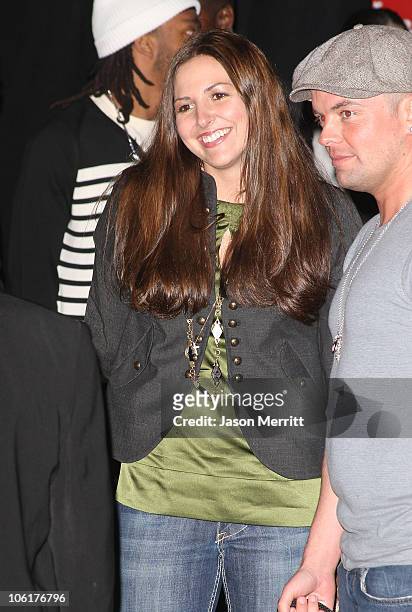 Ali Sims attends the 4th Annual Black Eyed Peas Foundation Benefit Concert held at Avalon Hollywood on February 7, 2008 in Hollywood, California.