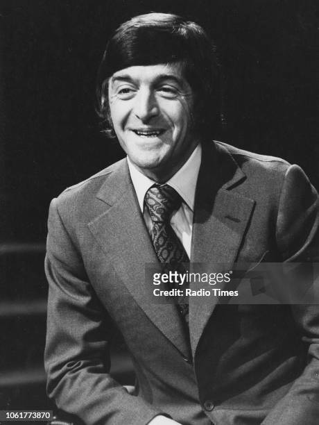 Portrait of presenter Michael Parkinson, November 7th 1971.