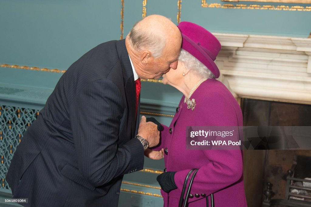 The Queen Attends The Anglo-Norse Society Centenary Reception