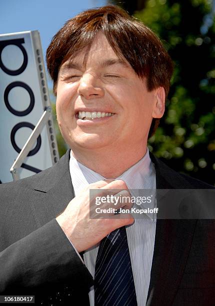 Mike Myers during "Shrek The Third" Los Angeles Premiere - Arrivals at Mann Village Theatre in Westwood, California, United States.