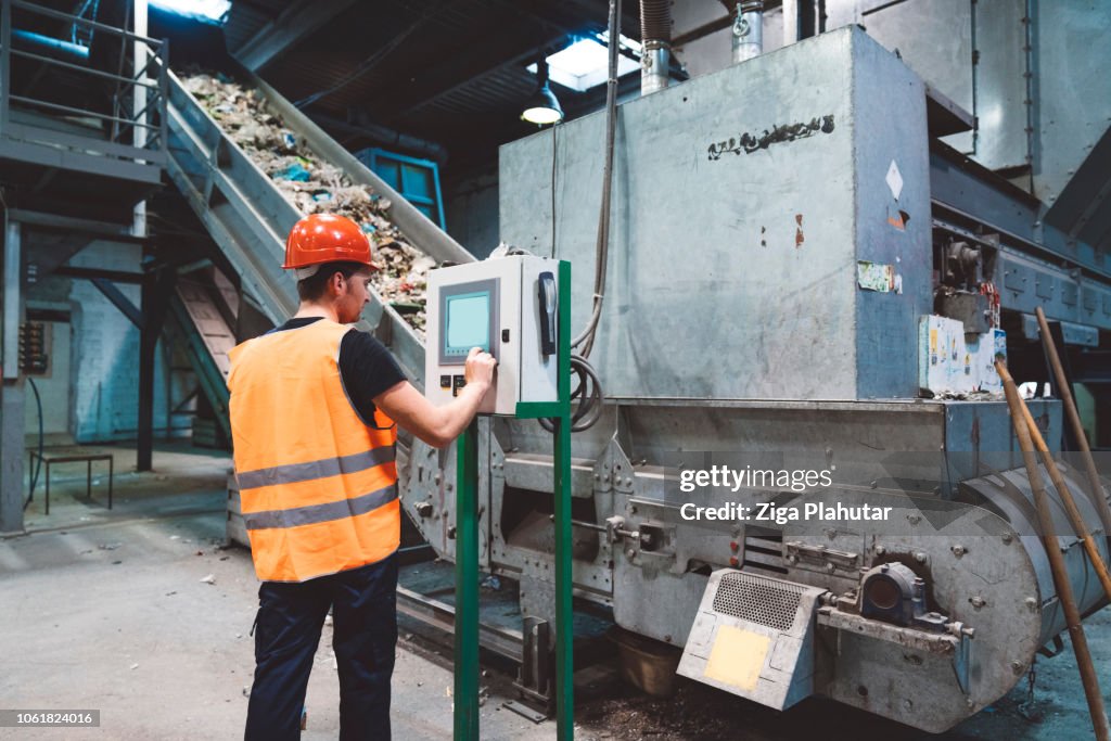 Arbeiten mit Conveyer Gürtel Elektronik