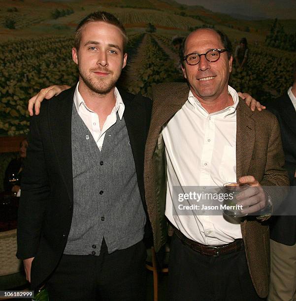 Ryan Gosling and Charles Weinstock during "Fracture" Los Angeles Premiere - After Party in Westwood, California, United States.