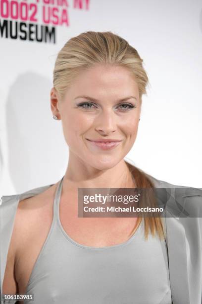 Actress Ali Larter arrives to the Grand Re-opening Celebration of the New Museum On The Bowery in New York City on November 28, 2007.