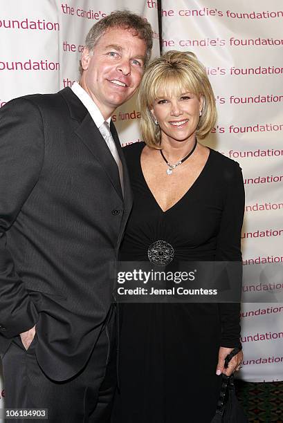 Jeff Konigsberg and Joan Lunden during The Candie's Foundation Hosts Its 4th Annual "Event to Prevent" Benefit at Cipriani 42nd Street in New York...