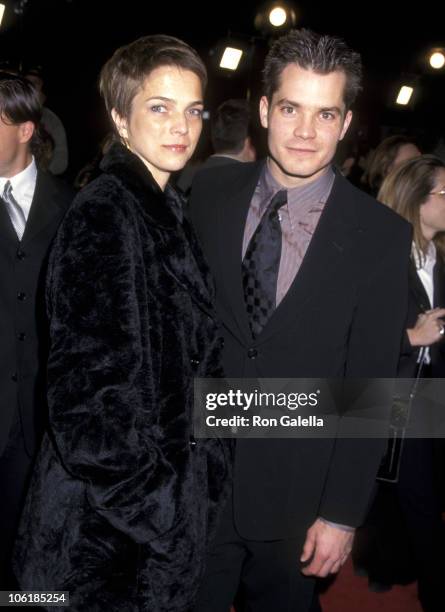 Timothy Olyphant and Alexis Knief during Premiere of "An American Werewolf in Paris" at Mann's Chinese Theatre in Hollywood, California, United...