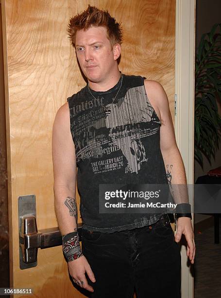 Josh Homme of Queens of the Stone Age during 2007 VH1 Rock Honors - Green Room at Mandalay Bay in Las Vegas, Nevada, United States.