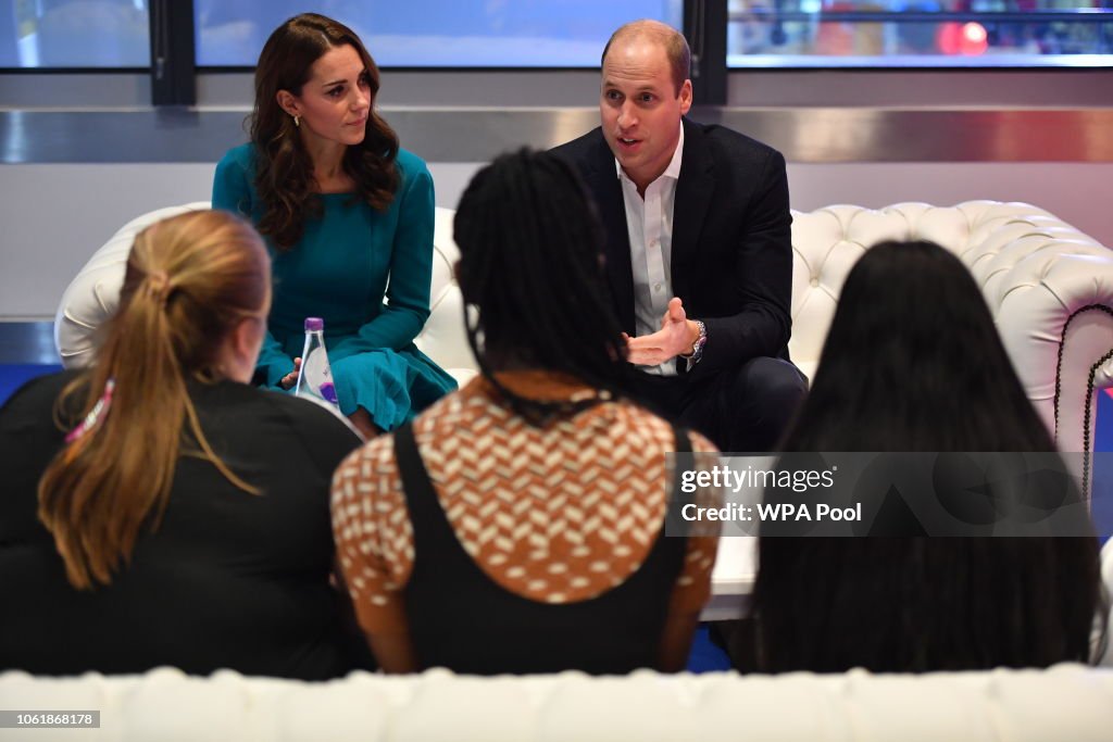 The Duke and Duchess of Cambridge Visit The BBC