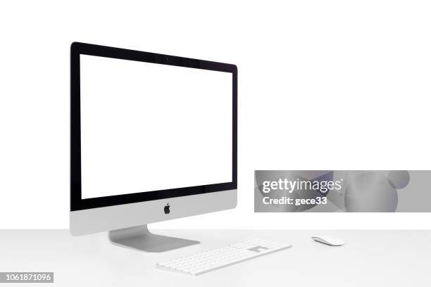 Computer Screens Appl 752 Desktop Monitor Apple Stock Photos, High-Res Pictures, and Images ...