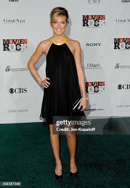 Actress Katie Cassidy arrives at the Conde Nast Media Group Presents 2007 Movies Rock at the Kodak Theatre on December 2, 2007 in Hollywood,...