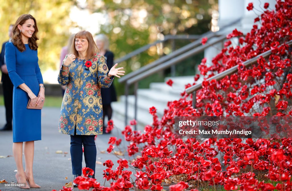 The Duchess Of Cambridge Visits The Imperial War Museum