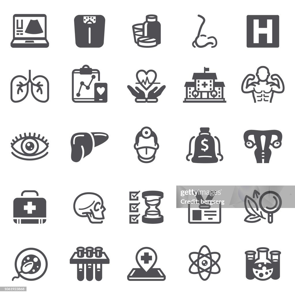 Healthcare and Science Icons