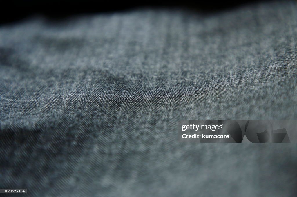 Herringbone fabric ,close up