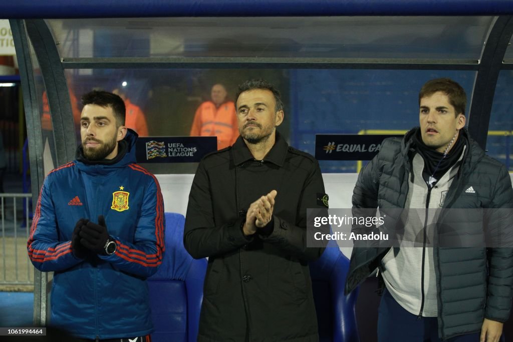 UEFA Nations League - Croatia vs Spain