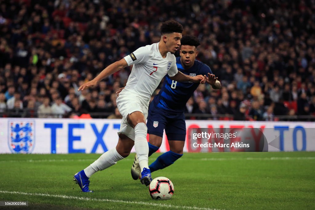 England v United States - International Friendly