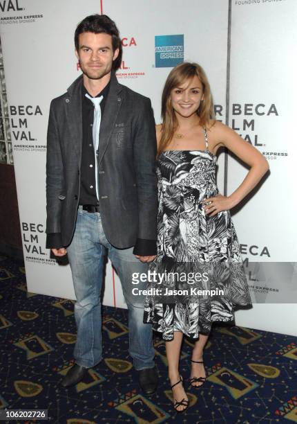 Daniel Gillis and Rachael Leigh Cook during 6th Annual Tribeca Film Festival - "Numb" - Arrivals at Clearview Chelsea West in New York City, New...