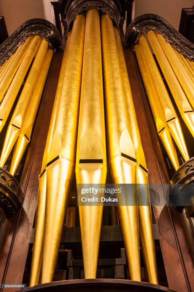 England, London, The City, St Helen's Bishopgate Church, Church Organ