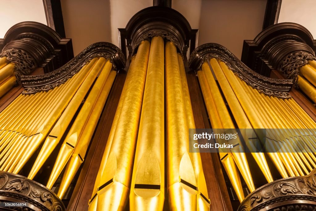 England, London, The City, St Helen's Bishopgate Church, Church Organ