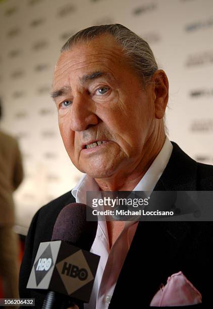August Schellenberg during The World Premiere of HBO Film's "Bury My Heart at Wounded Knee" - Arrivals at American Museum of Natural History in New...