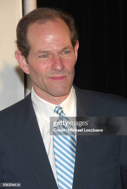 Eliot Spitzer, Governor, NY during Bjork Honored by Natalie Portman at "The Dowtown Dinner" Presented by the LMCC at 7 World Trade in New York City,...