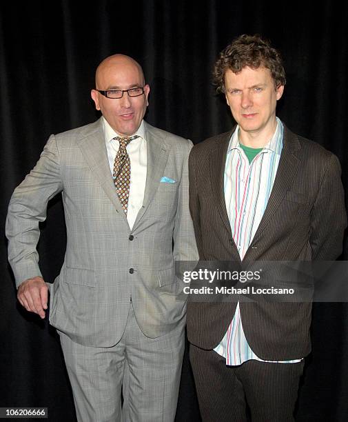 Tom Healy, President, LMCC, and Michel Gondry, Honoree