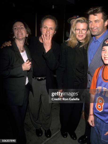 Billy Crystal and Wife Janice Crystal, and Kim Basinger and Alec Baldwin