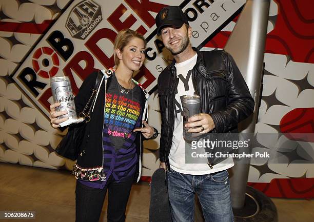 Holly Montag and Sleazy T at MTV and DC's screening of "Rob Dyrdek's Fantasy Factory" at The Fantasy Factory in Los Angeles, CA on February 12, 2009.