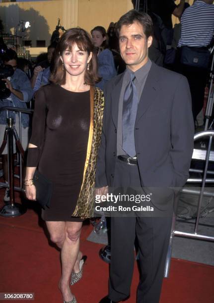 Dana Delany and Henry Czerny during Premiere of "Mission: Impossible" at Mann Bruin Theatre in Westwood, California, United States.