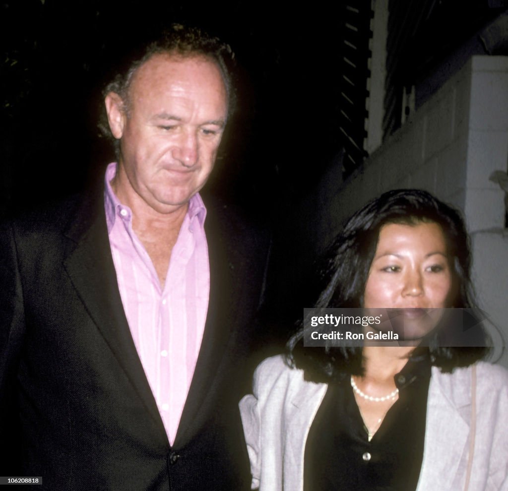 Gene Hackman Sighting at Spago - September 5, 1986