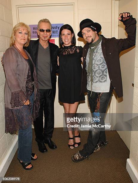 April Margera, Billy Bob Thornton, Missy Margera and Bam Margera