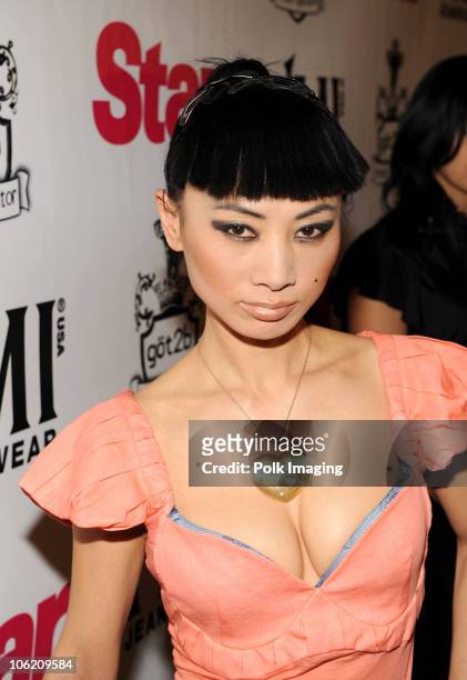 Bai Ling arrives to the Star Magazine Celebration of the Young Hollywood Issue at Apple Lounge in West Hollywood, CA on March 11, 2009.