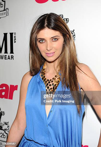 Brittny Gastineau arrives to the Star Magazine Celebration of the Young Hollywood Issue at Apple Lounge in West Hollywood, CA on March 11, 2009.