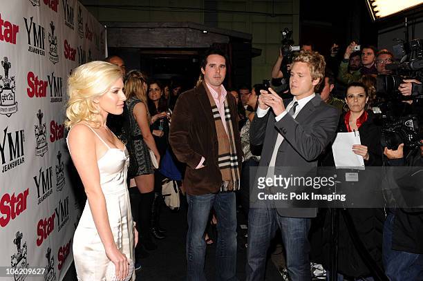 Heidi Montag and Spencer Pratt arrive to the Star Magazine Celebration of the Young Hollywood Issue at Apple Lounge in West Hollywood, CA on March...
