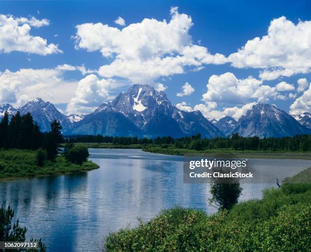 OXBOW BEND TETON NATIONAL PARK WYOMING USA