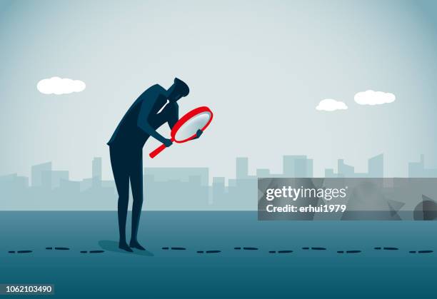 ilustrações de stock, clip art, desenhos animados e ícones de detective - detetive