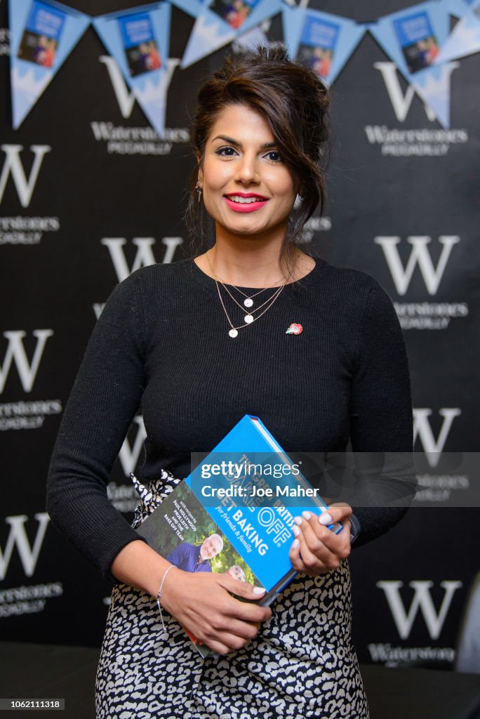 Ruby Bhogol Great British Bake Off finalist Ruby Bhogal signs copies of the... News ...