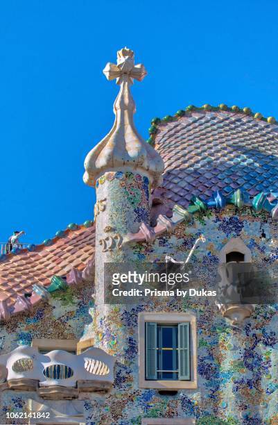 Barcelona City, Casa Batllo , Gaudi architect, Spain
