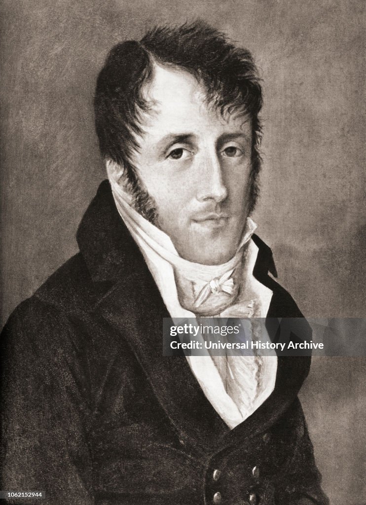 Francois-Rene Auguste, vicomte de Chateaubriand, 1768 - 1848