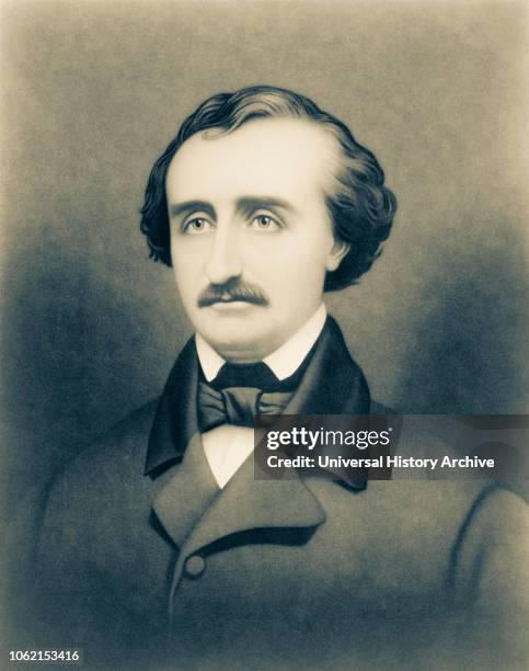 Edgar Allen Poe, 1809-1849 American writer.