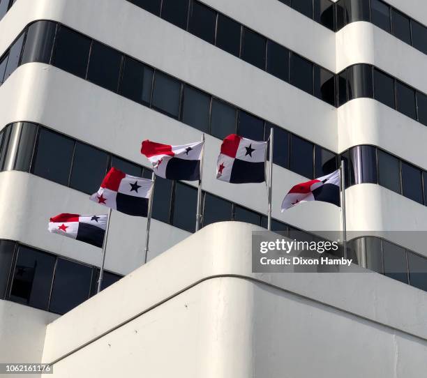 flags - independance central america stock pictures, royalty-free photos & images