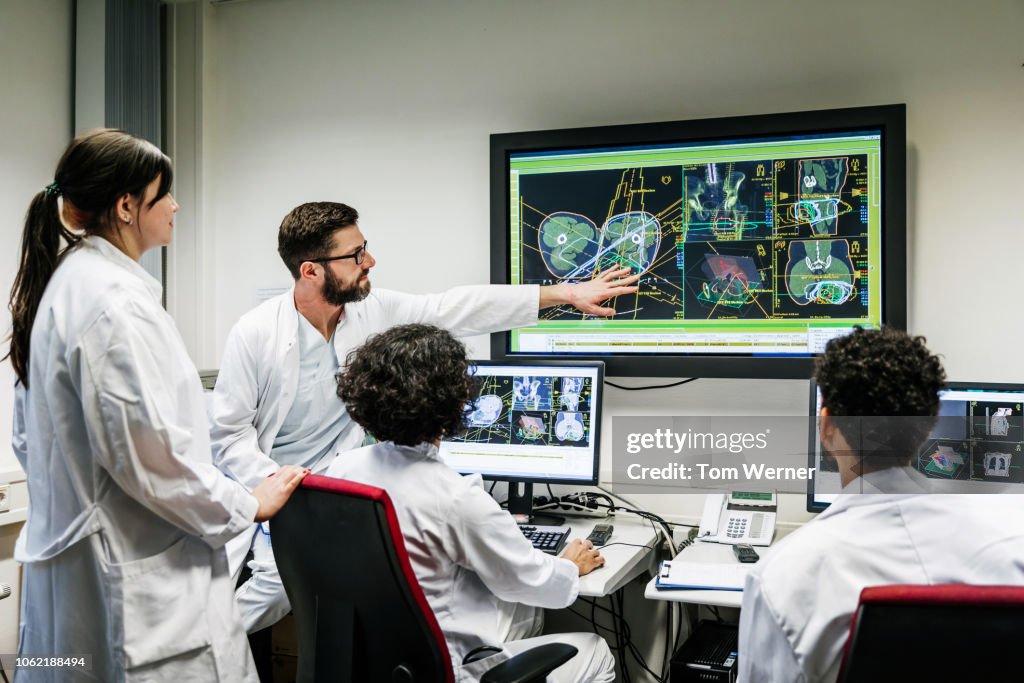 Doctors Discussing Patient's Test Results.