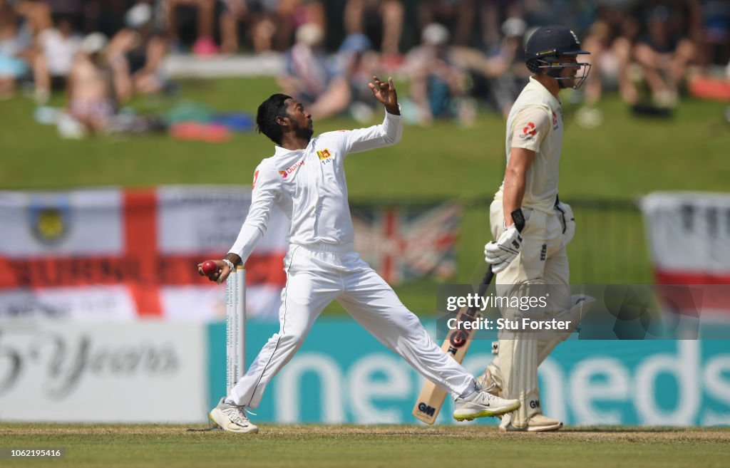 Sri Lanka v England: Second Test - Day Three