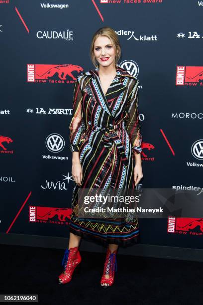 Vivien Gebhardt attends the New Faces Award Style 2018 at Spindler & Klatt on November 15, 2018 in Berlin, Germany.